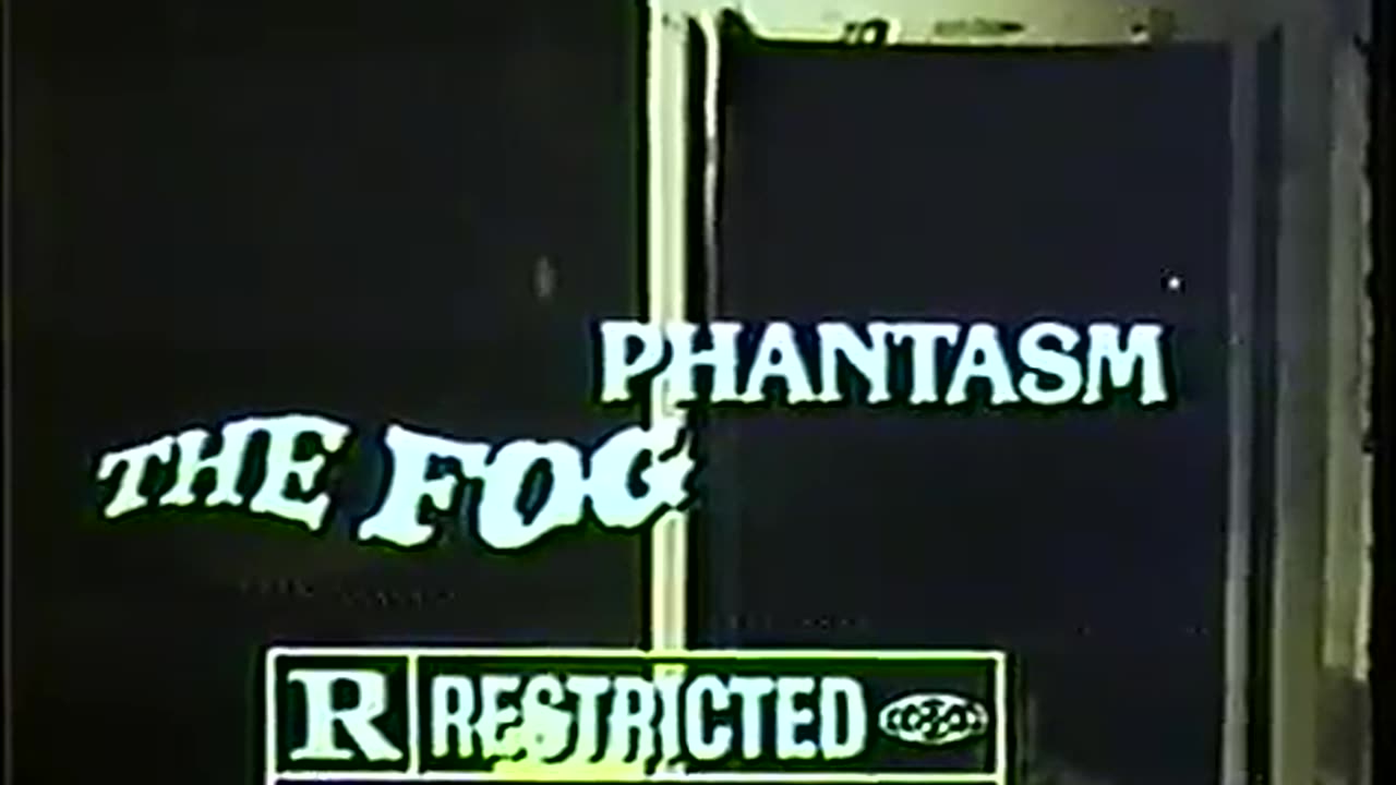 Rare 1980 TV Spot #2 for the Classic Horror Double Feature: The Fog & Phantasm