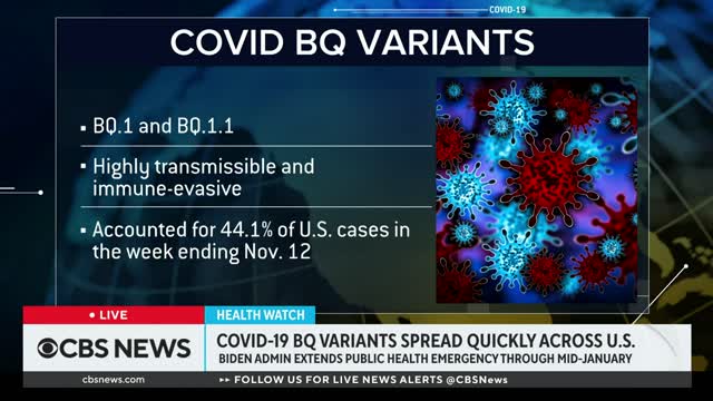 What to know about the spread of COVID-19 BQ variants