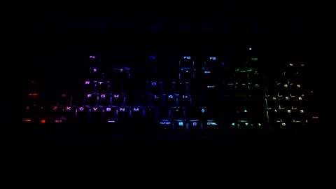 Corsair K70 RGB and Corsair Effect Engine in action