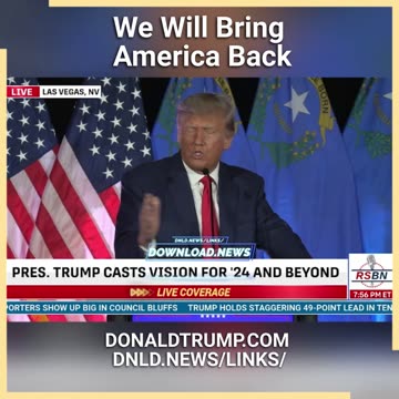 Trump: The Deep State Is Destroying America - 7/8/23