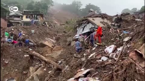 Brazil mourns the dead after flooding and landslides kill dozens, hundred displaced | DW News