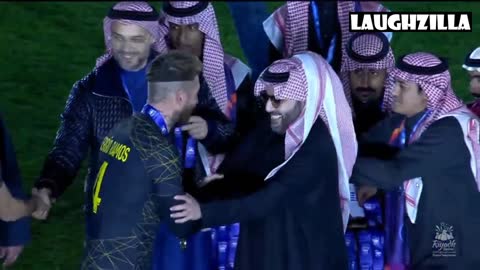 Everyone trying to make Ramos feel excelent in Saudi