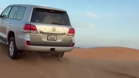 Toyota land cruiser racing in Desert 🏜️🏜️