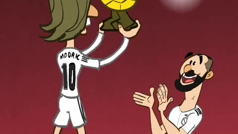 Benzema wins the Ballon d'Or #rumble #football #benzema #realmadrid #cristianoronaldo