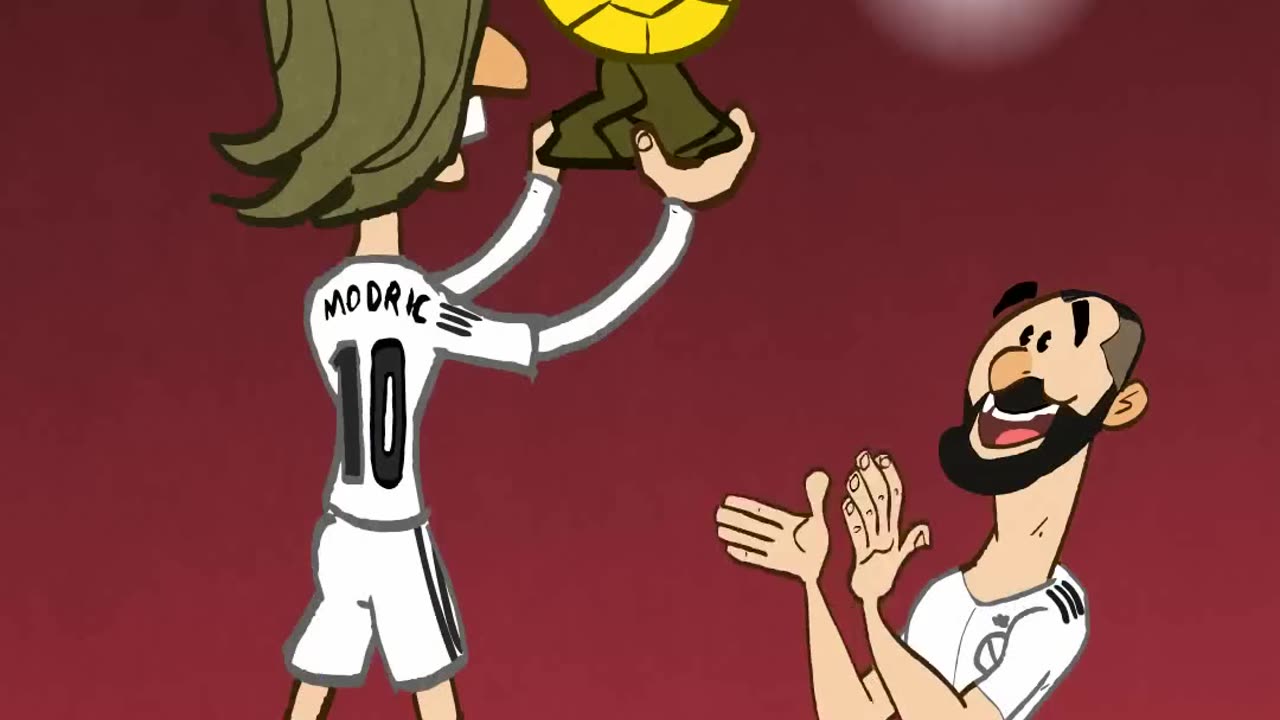 Benzema wins the Ballon d'Or #rumble #football #benzema #realmadrid #cristianoronaldo