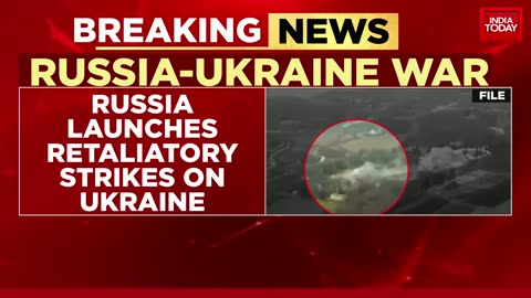 Big Escalation In Russia-Ukraine War, Russia Launches Retaliatory Strikes On Ukraine | India Today