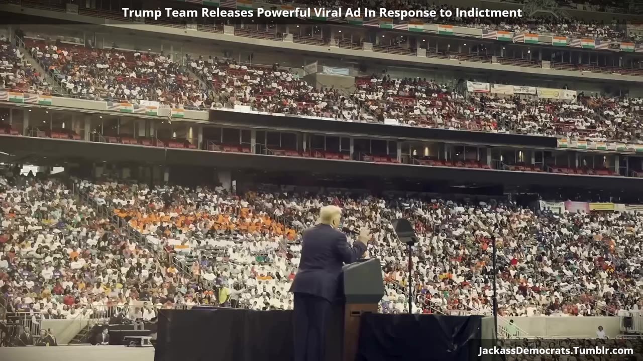 Trump Team Releases Powerful Viral Ad In Response to Indictment