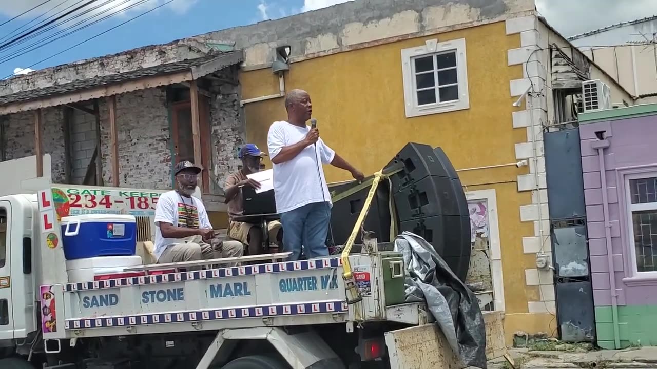 Speaker No 6 Caswell Franklyn on March #4 in Barbados