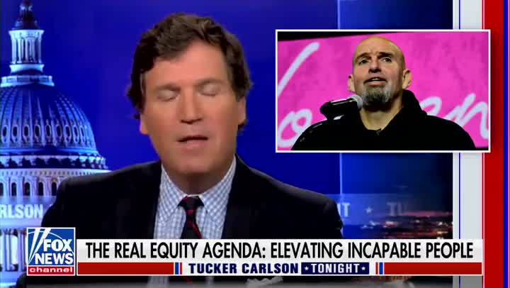 Tucker on Democrats running Biden and Fetterman