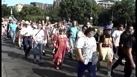 Freedom for Peltier Walk and Demonstration - 1994 - Washington DC