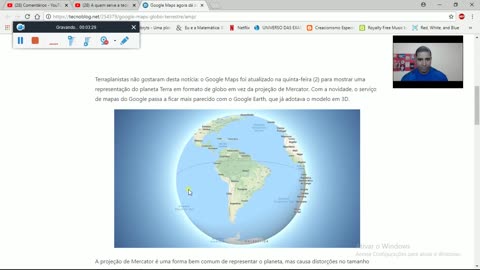 URGENTE_ GOOGLE MAPS DESESPERADO COM A TERRA PLANA