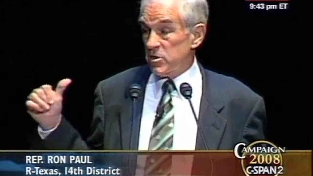 Ron Paul revolution against empire and draft