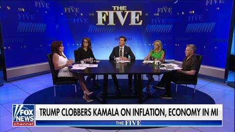 Jesse Watters It's odd that Kamala Harris has to run against the Biden economy