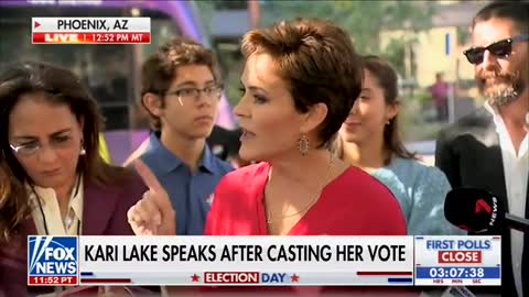 Kari Lake Addresses the Election