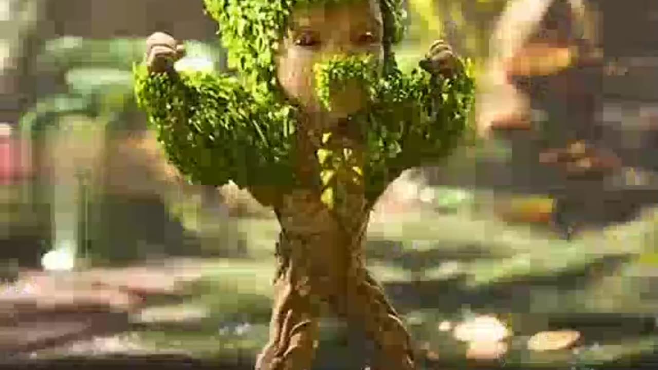 I AM GROOT AMAZING VIDEO😯
