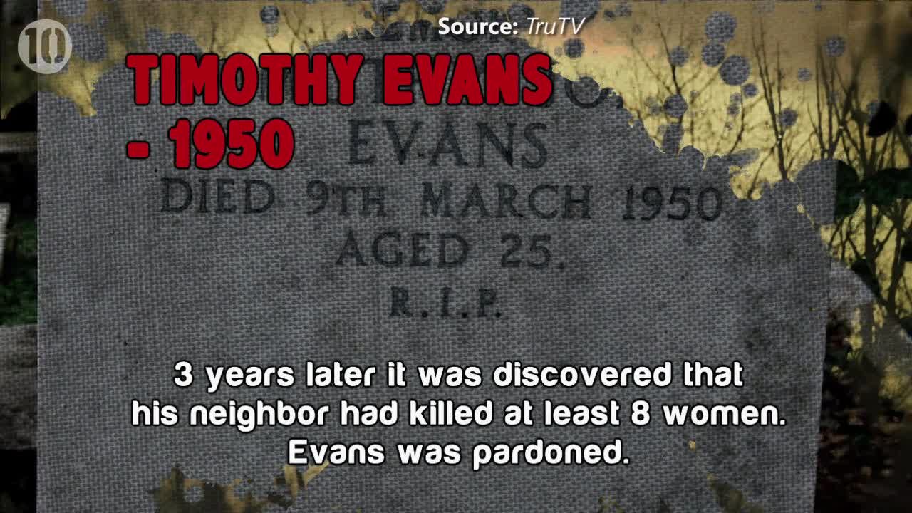 10 Wrongfully Executed People