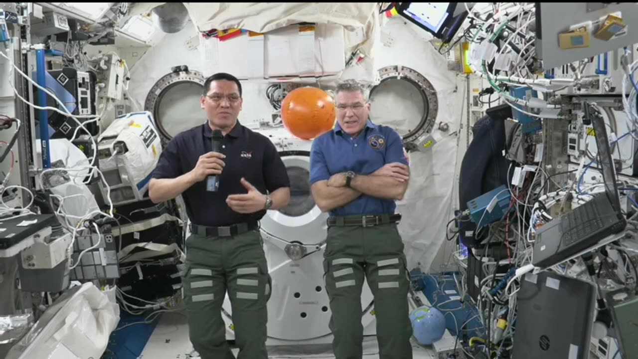 Expedition 69 Space Station Crew Answers Kingfisher_ Oklahoma_ Student Questions - Aug. 14_ 2023