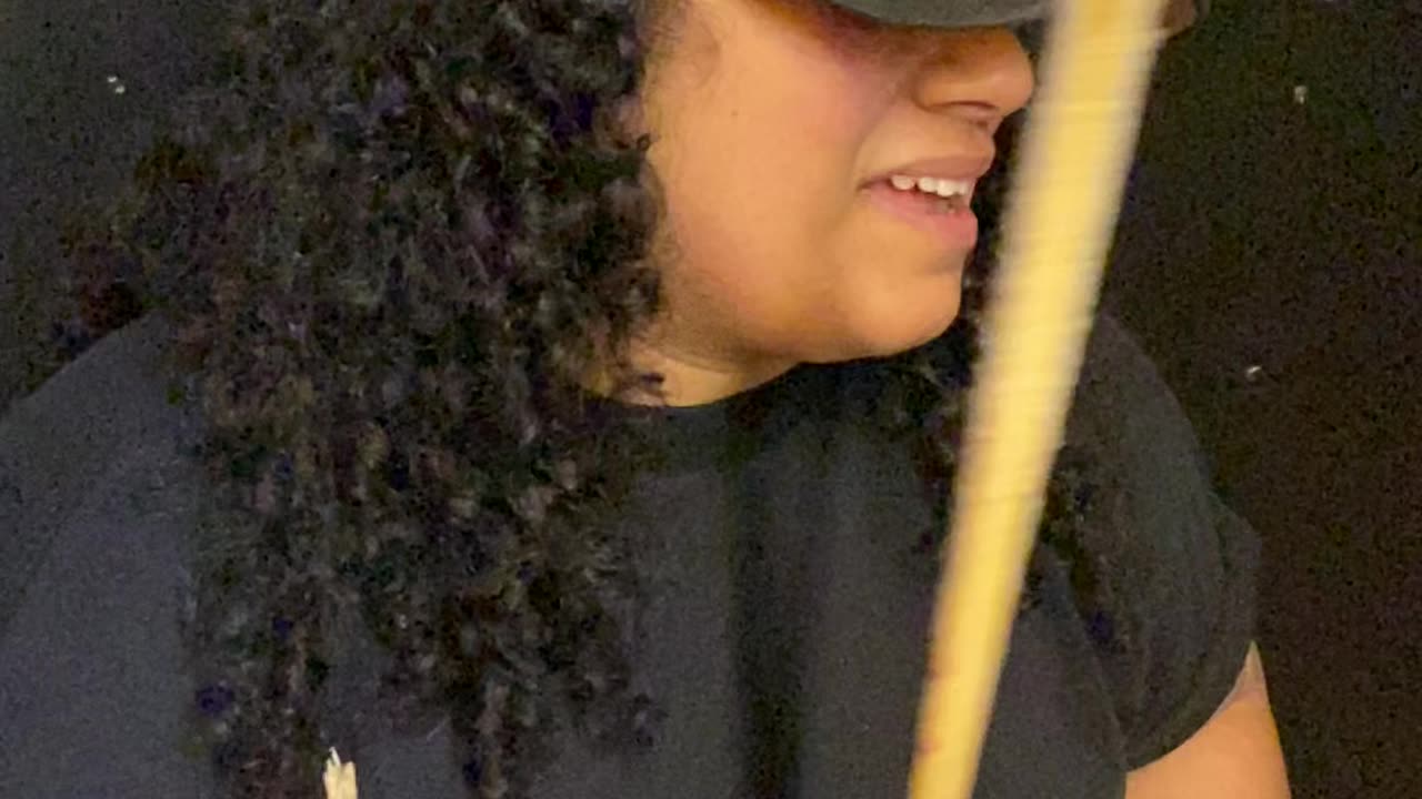 Female Drummer killin it