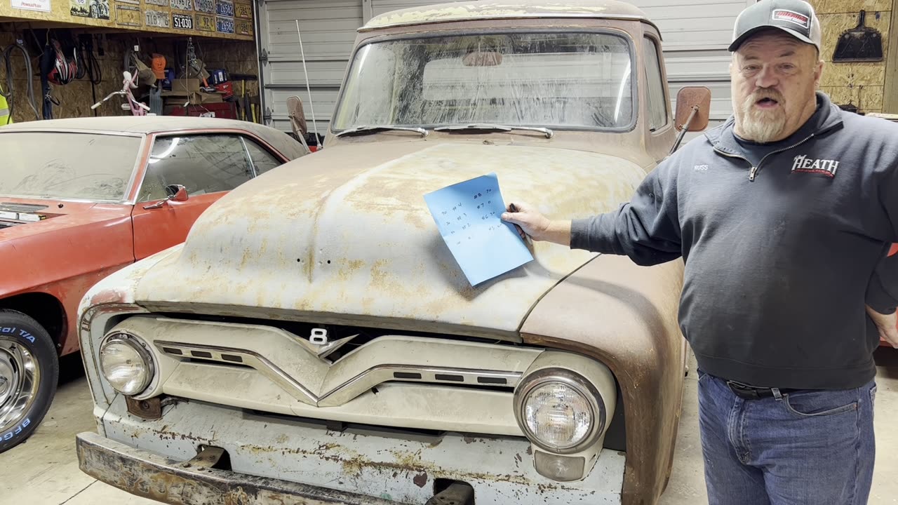 1955 Ford F100 Will it Run. Classic Truck Automotive