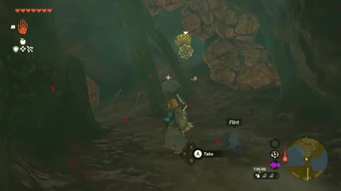Digging deeper into the caves under lookout landing - Zelda: TotK [93] | No Commentary