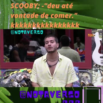 O que você pensa quando falam em Coc* e Xix*? O SCOOBY pensa em.. comer😂