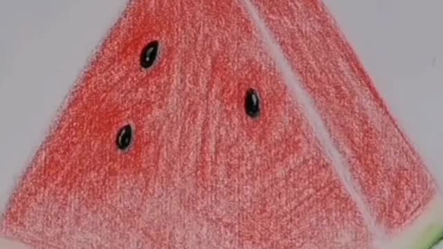 Correctly way to draw watermelon!