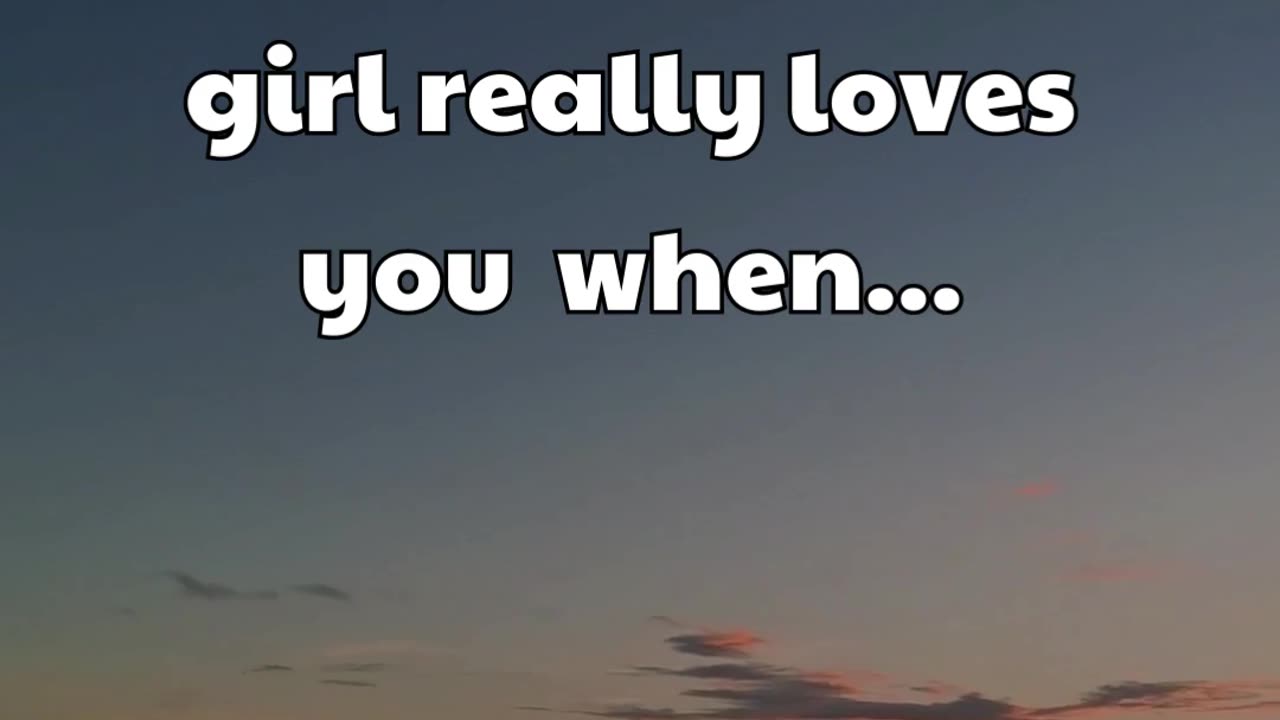 A girl really loves you when.. #shorts #psychologyfacts #subscribe