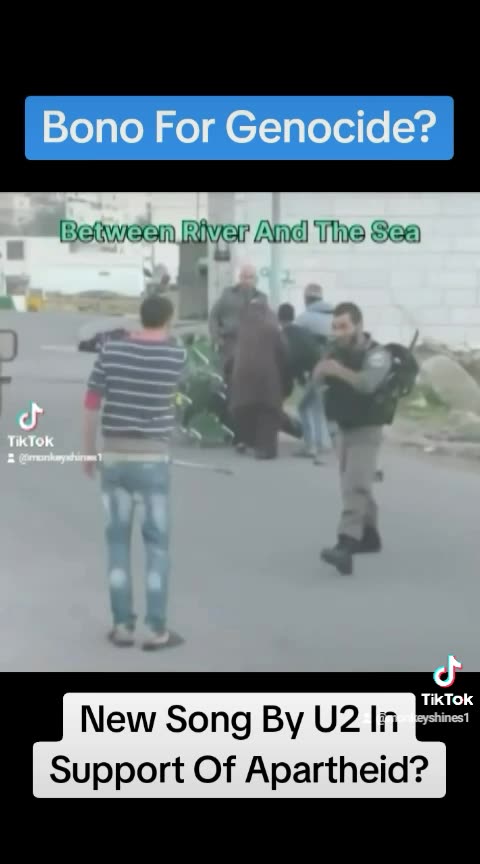 Bono's New Song In Support Of Genocide? #Bono #U2