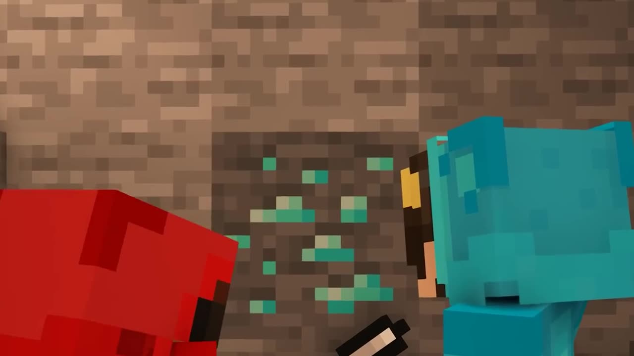 The daily life of a minecraft diamond ore........