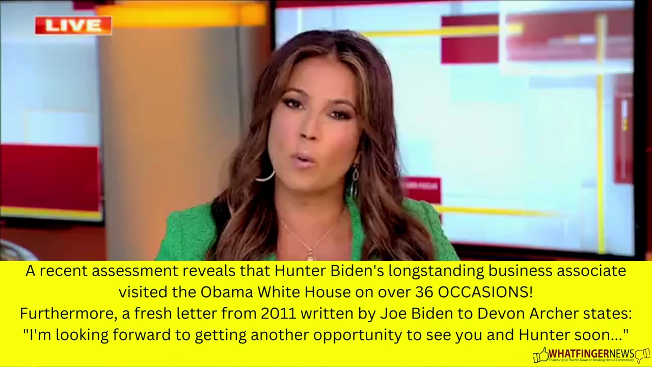 A recent assessment reveals that Hunter Biden's longstanding business associate visited