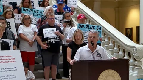 Field Searcy Speaks at Georgia State Capitol