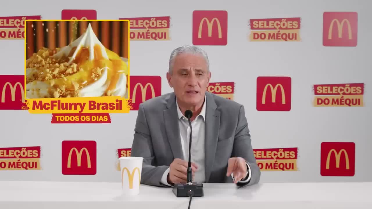 Tite Convoca: McBrasil 🍔🇧🇷