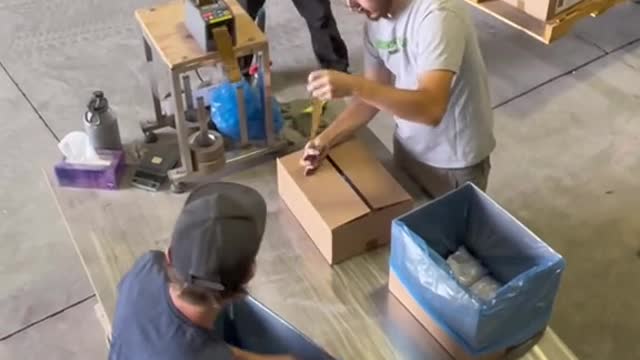 Making an order..