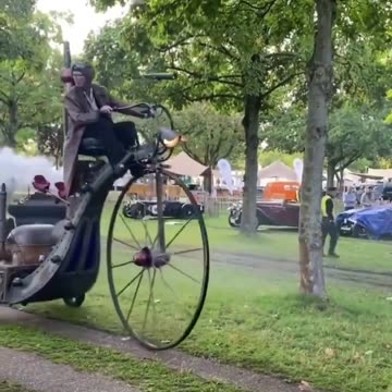Steampunk Vehicles Steal the Show at Classic Days Düsseldorf