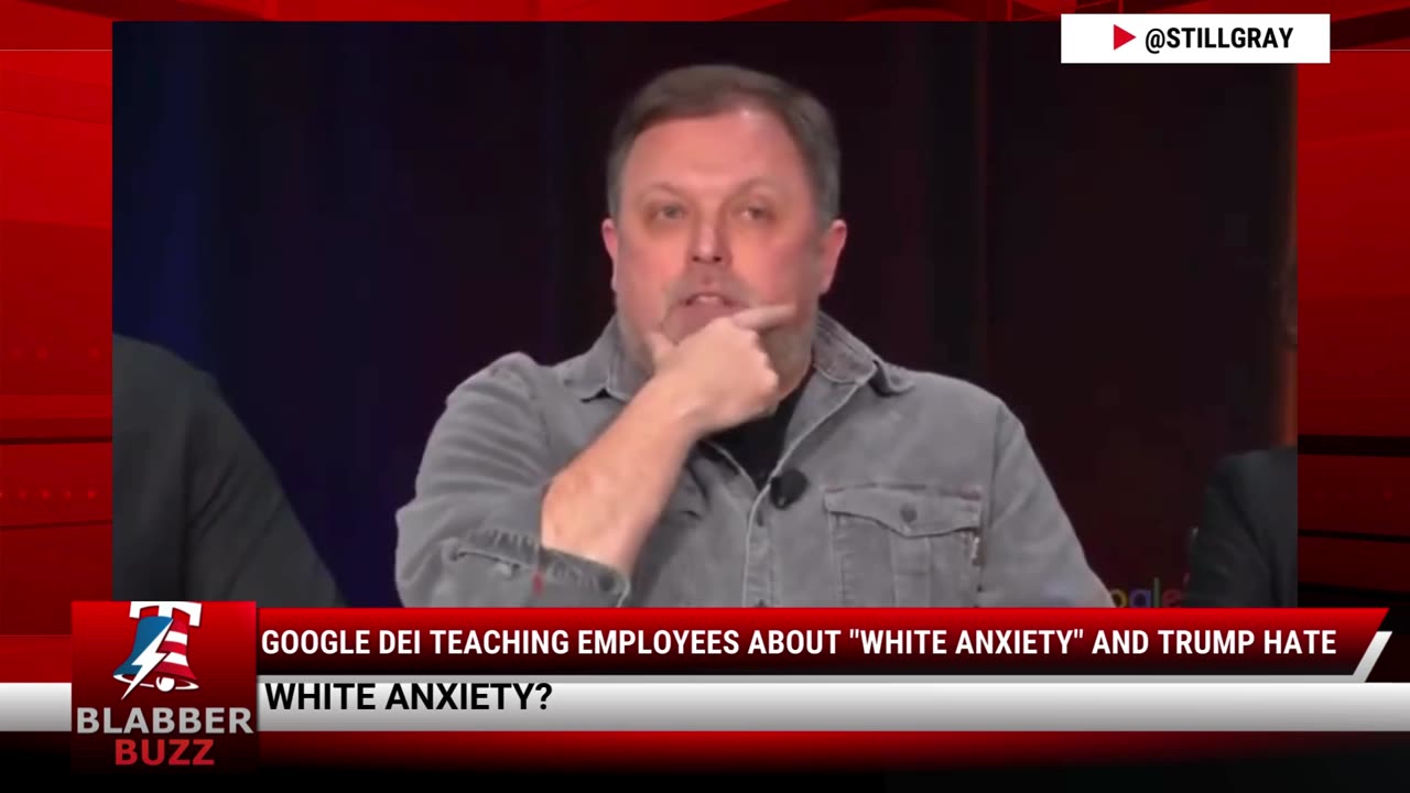 Google DEI Teaching Employees About "White Anxiety" And Trump Hate