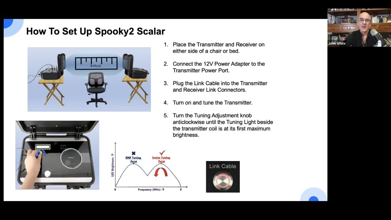 QUANTUAM HEALING AND SCALAR WITH JOHN WHITE