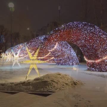 Rostokinsky bears and aqueduct