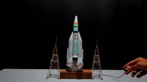 Chandrayaan-3 working model project for school rocket launching science project1080P_HD