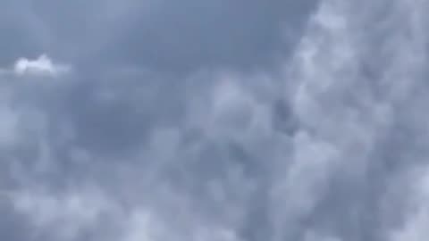 עוד הוכחה שאין התעבות יותר כאשר נגמר חומר הריסוס במטוס הכימיטרלייס
