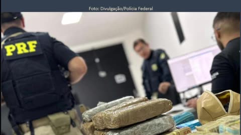 Casal é preso com 10 quilos de skunk e R$ 94 mil em dinheiro vivo na BR-304 na Grande Natal.