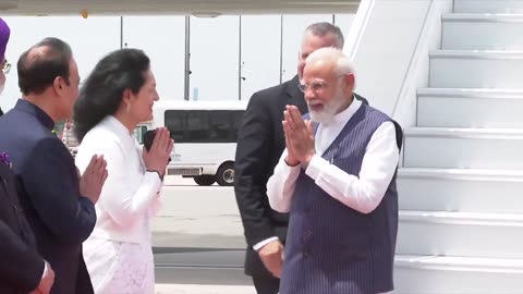 Indian prime Minister norendro Modi arrived united states