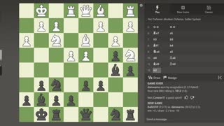 Novice Chess - Practice Game 14