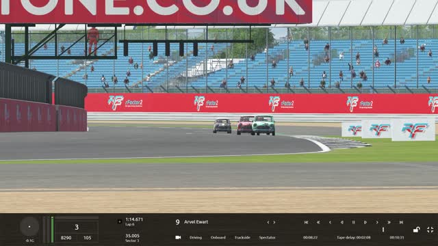 rFactor 2 Mini Cooper Challenge - Practice at SilverStone