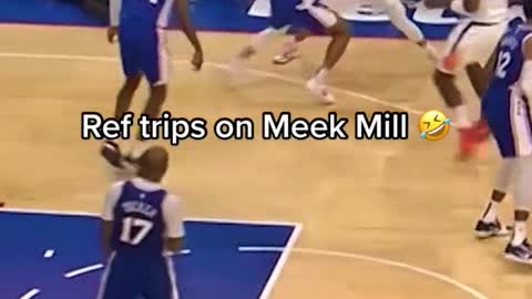 Ref had no idea Meek Mill was there