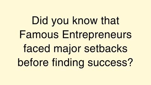 Think you’re not cut out for success because of failures? Think again!