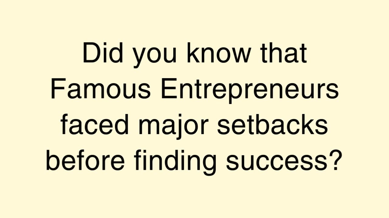 Think you’re not cut out for success because of failures? Think again!