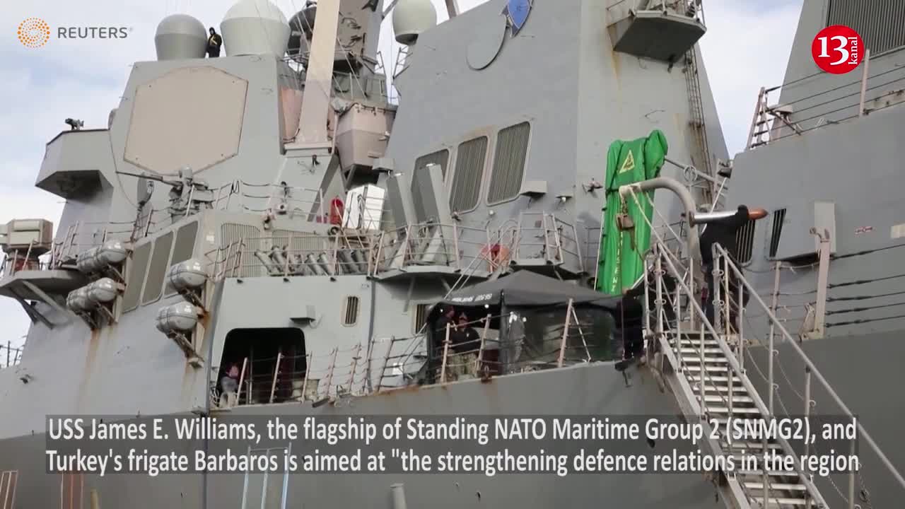 NATO warships reach Port of Bar in Montenegro