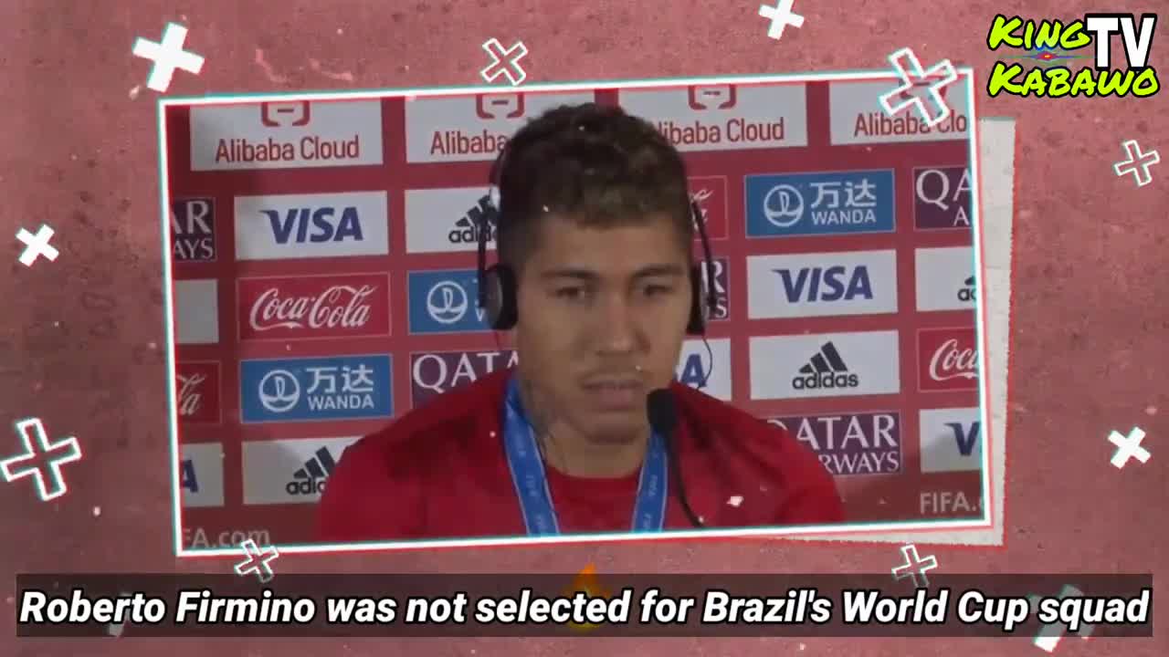 Players reaction when brazil announced the 2022 world cup squad