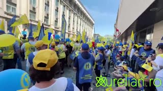 Protest Sindicate Sănătate – 4000 de participanți – 8 iunie 2023