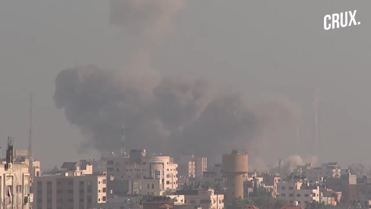Strikes continued on Gaza by Israel - Israel vs Palestine conflict